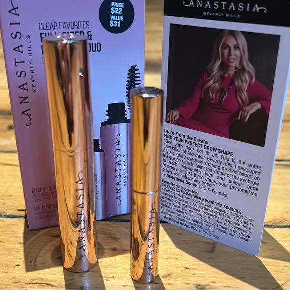 Anastasia Clear Favorites Full-Sized & Mini Brow Duo❤️‍🔥Host Pick❤️‍🔥 - Picture 3 of 4